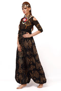 Bloomer Faux Assuit black/gold WS