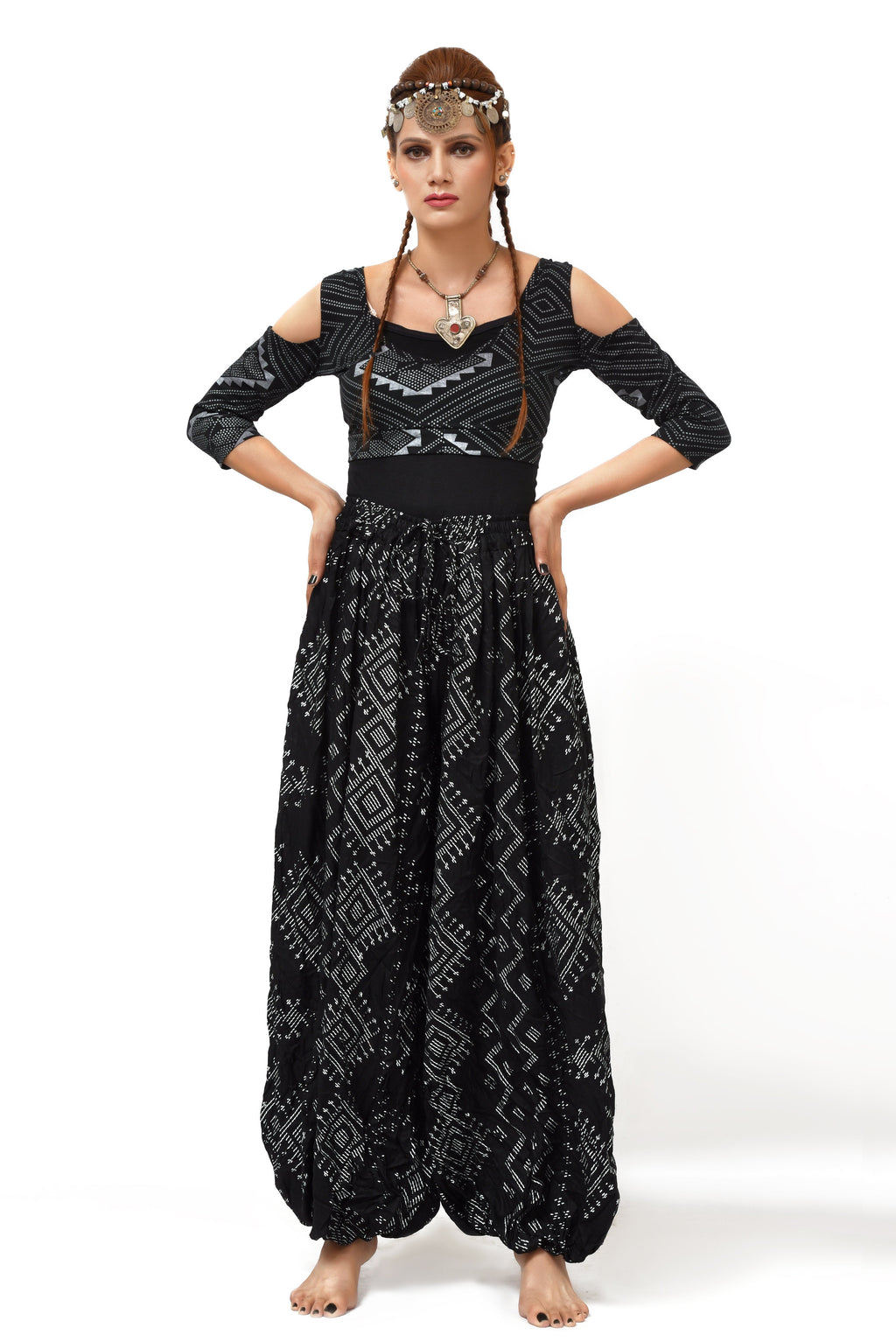 Bloomer Faux Assuit black/silver WS