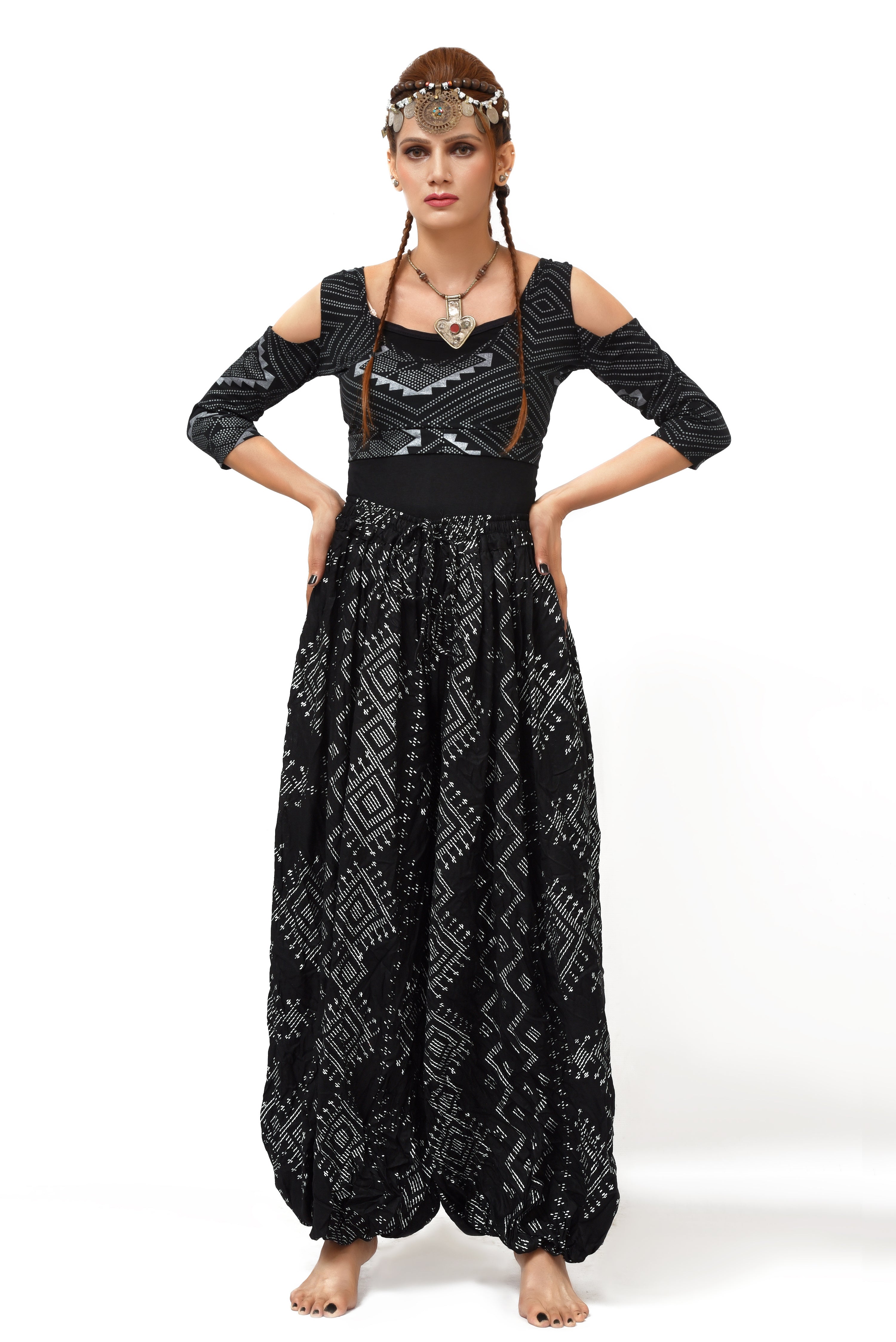 Bloomer Faux Assuit black/silver WS
