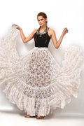 White lace skirt WLS