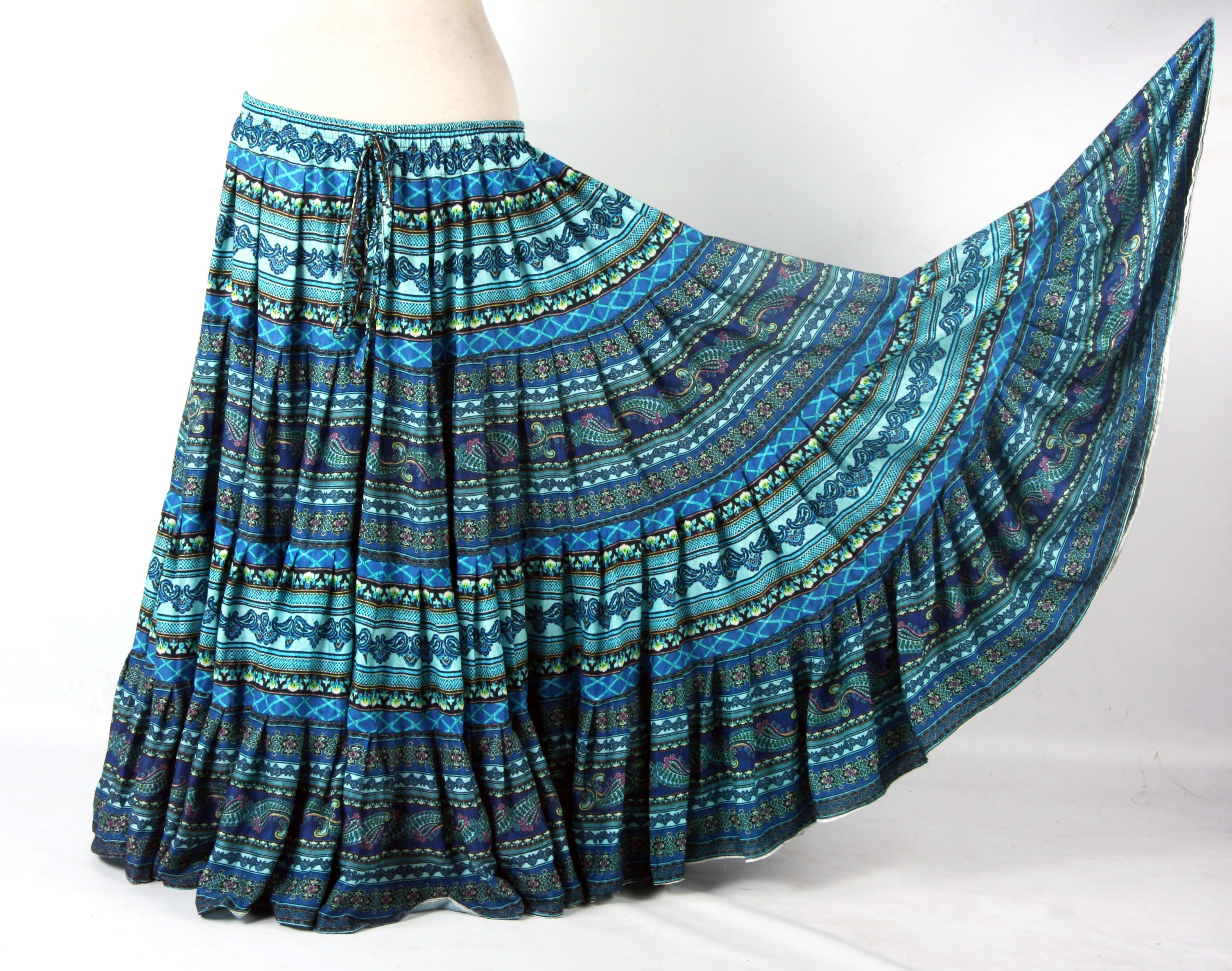 Digital Printed Skirt sky WLS