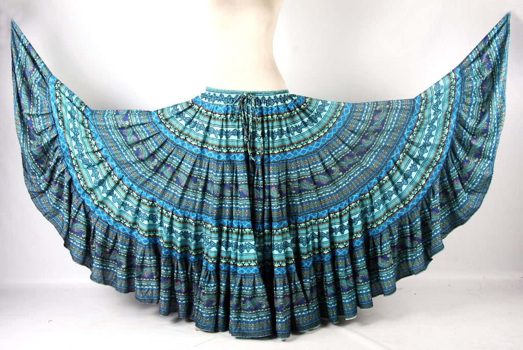 Digital Printed Skirt sky WLS