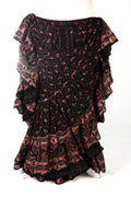 Block Print Skirt Majestic