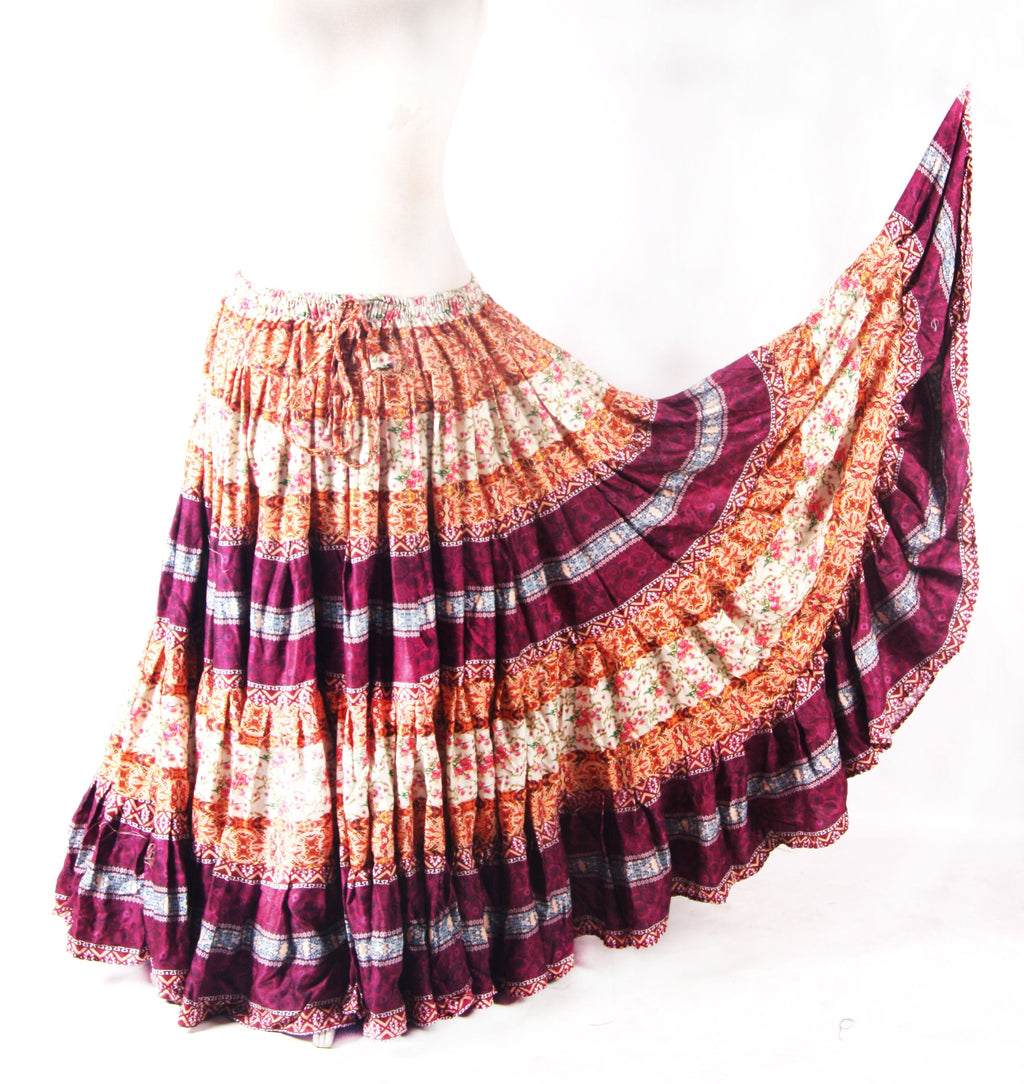 Digital Printed Skirt Lila WLS