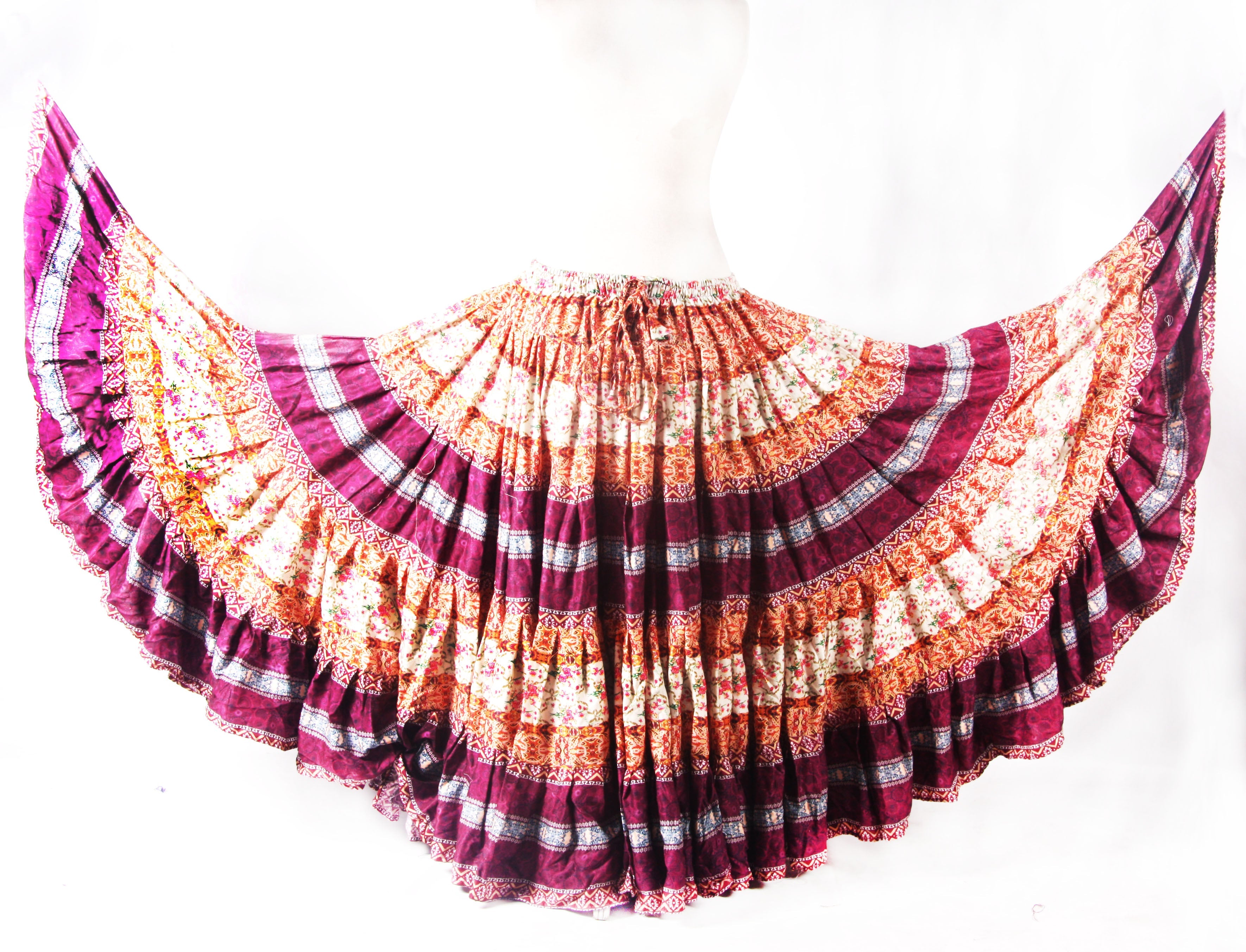 Digital Printed Skirt Lila