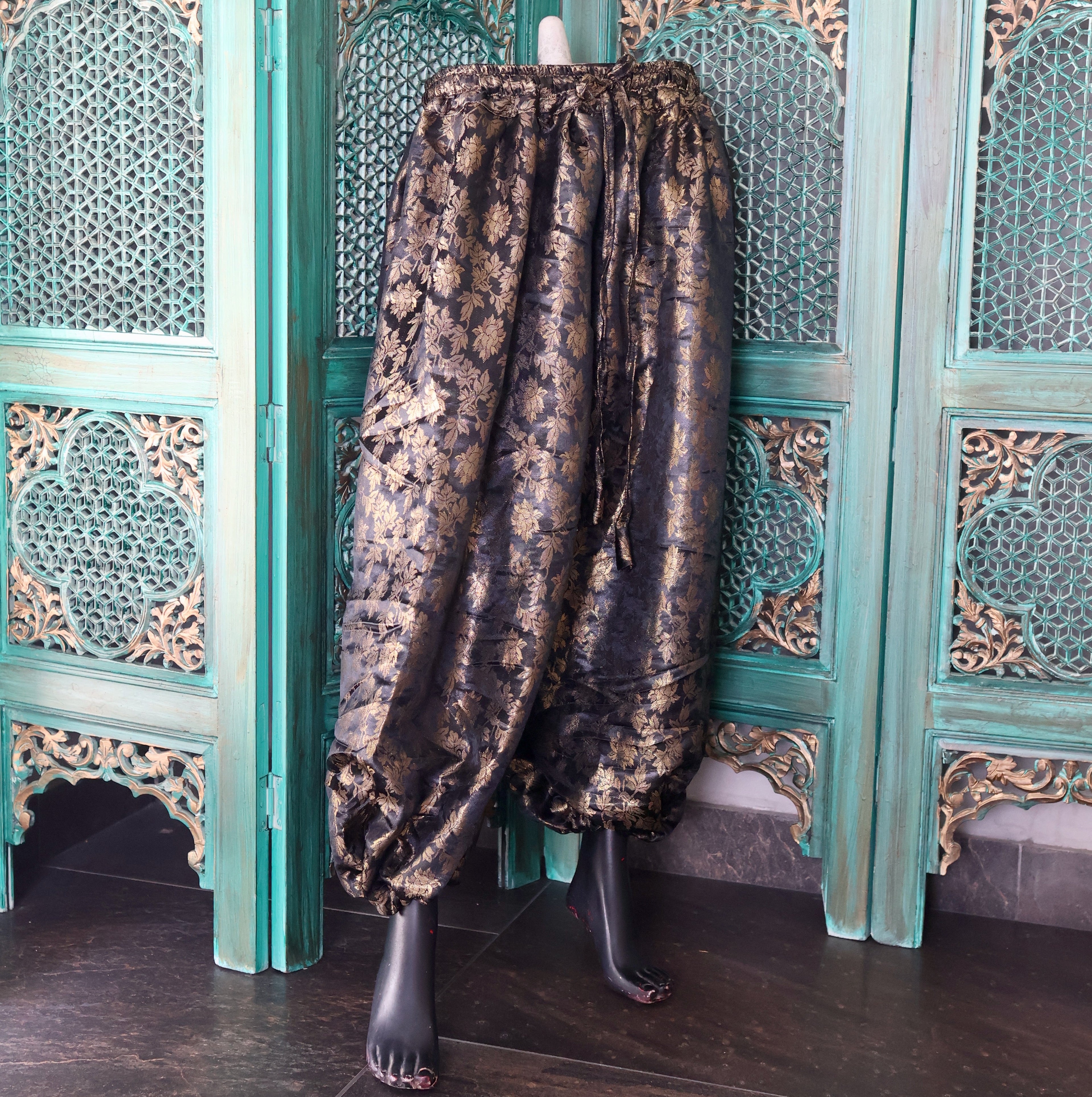 bloomer banarsi black/gold WS
