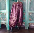 bloomer banarsi magenta/gold WS