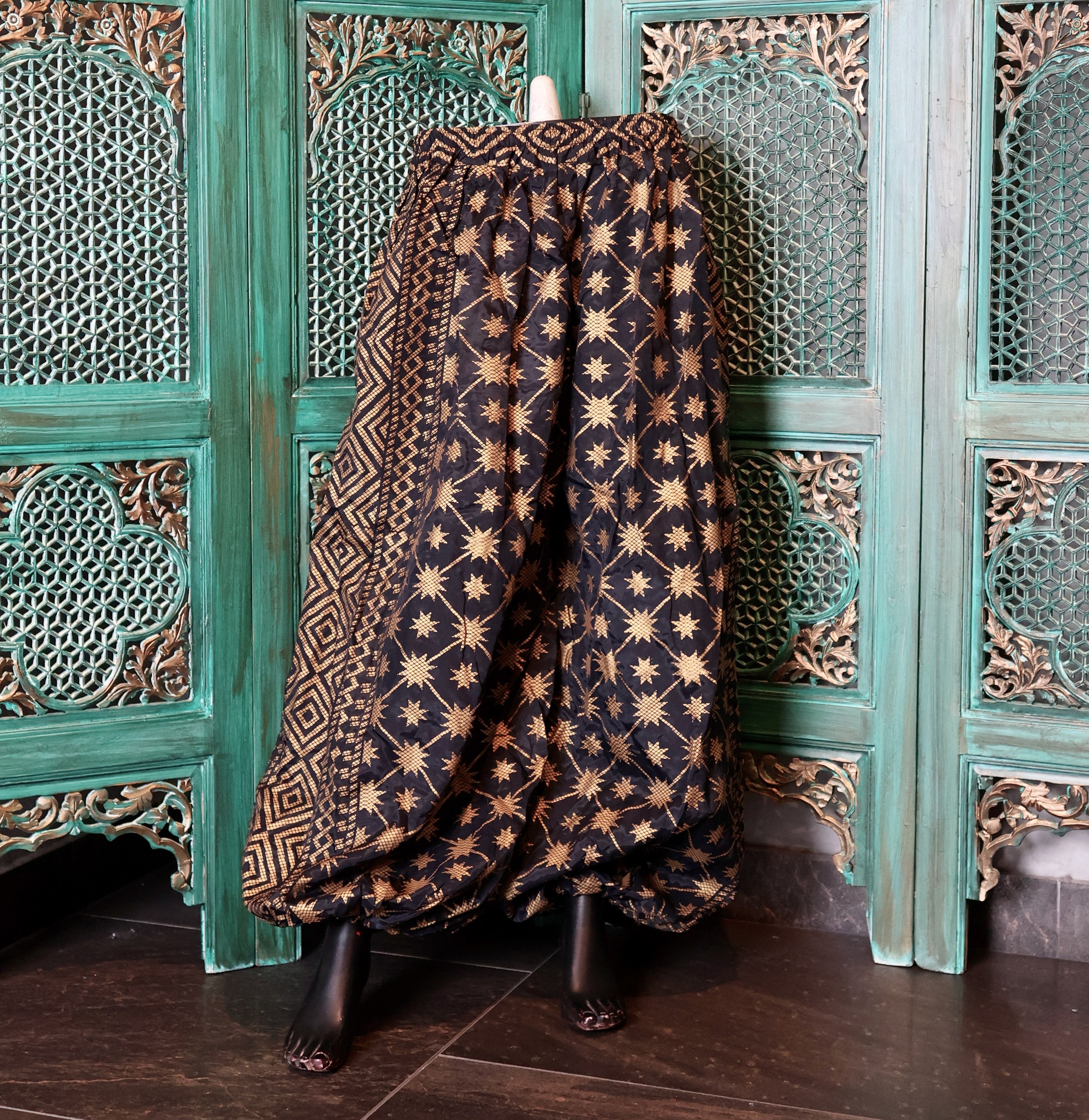 Block print bloomer cotton WS