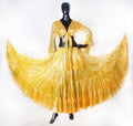 Lurex solid Skirt yellow WLS