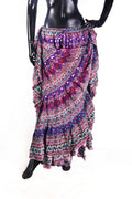 Digital Printed Skirt purple WLS