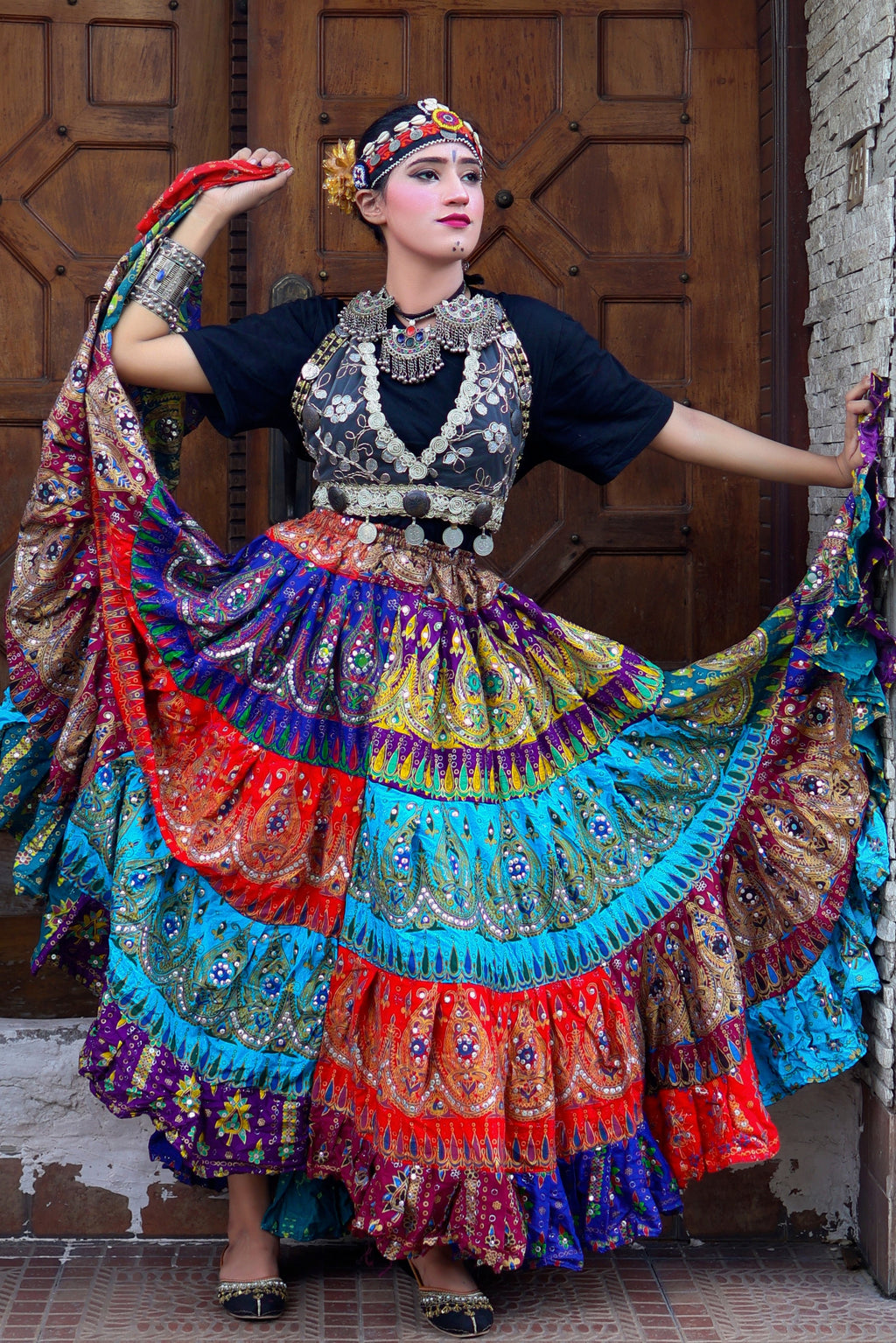 Patchwork Skirt Beauty WLS