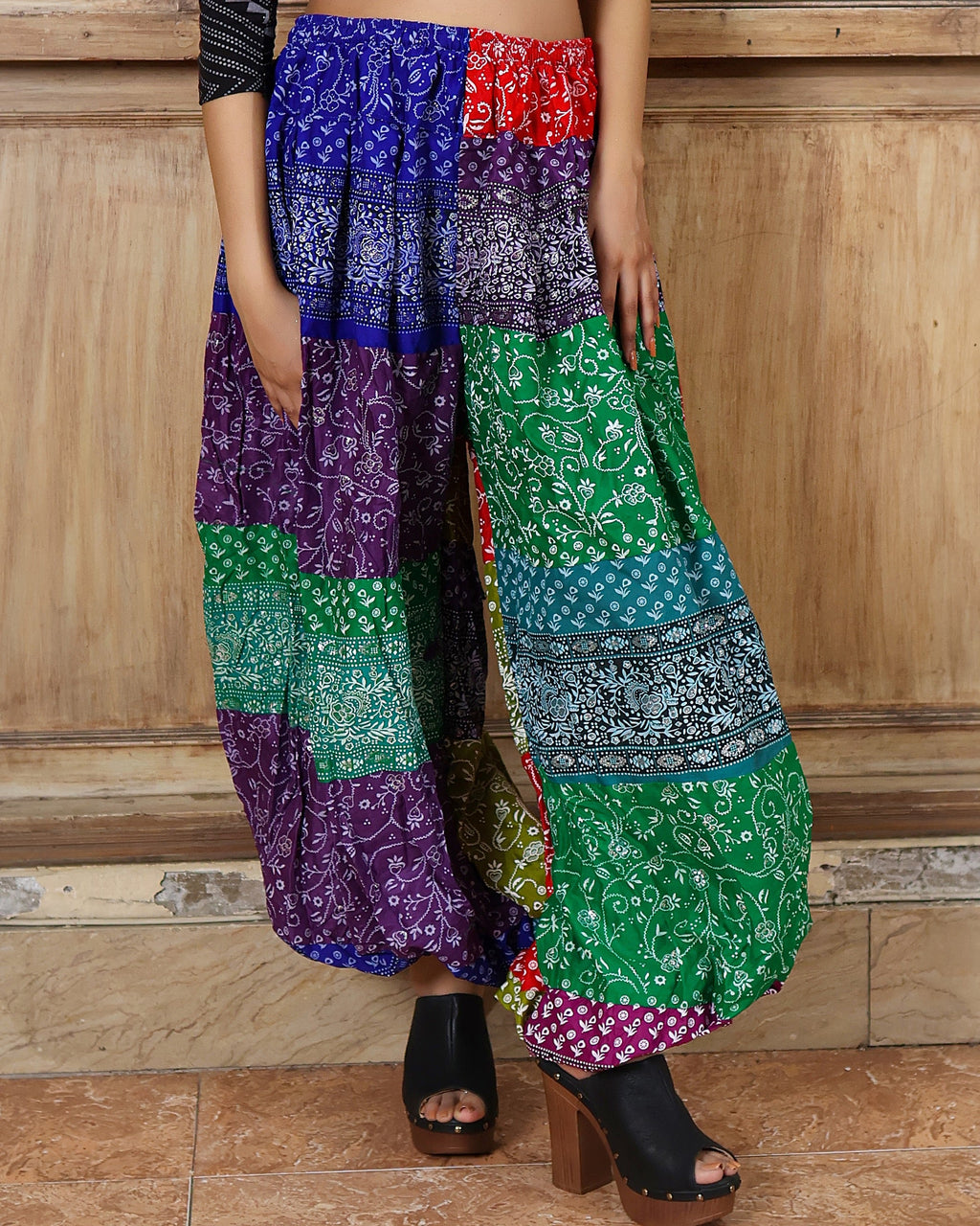 Bloomer Block print maharani patchwork WS
