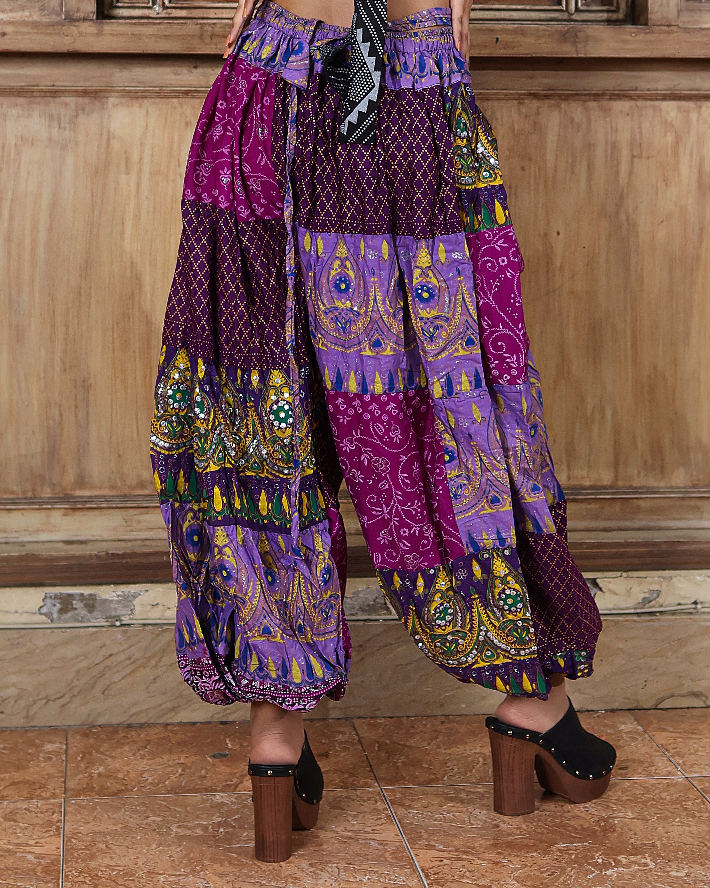 Bloomer Patchwork Purple WS