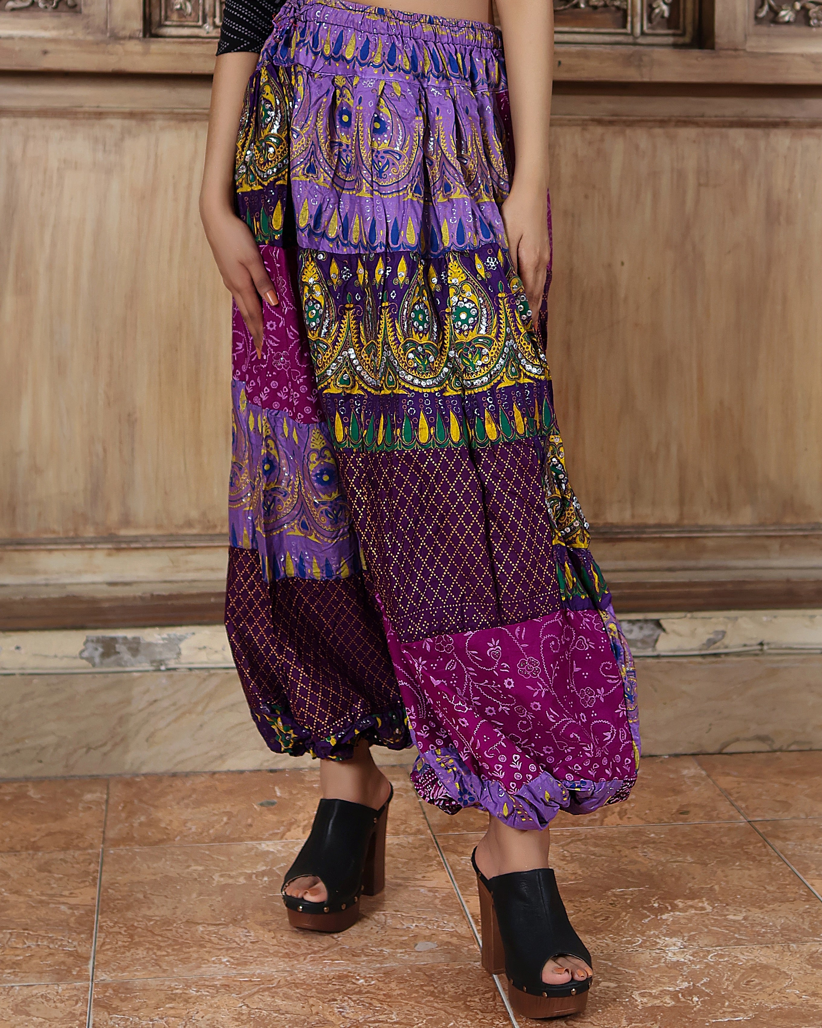 Bloomer Patchwork Purple