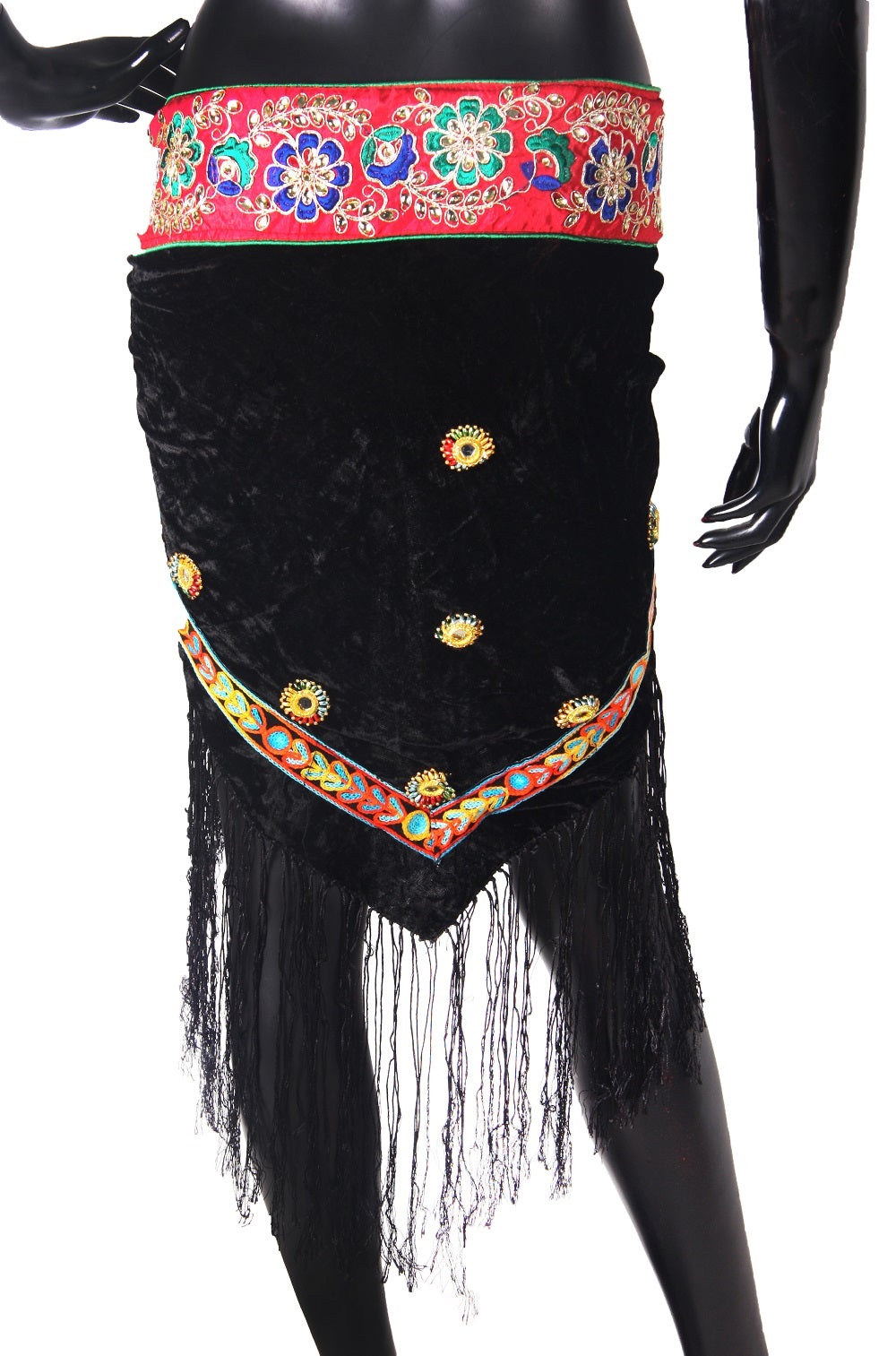 Mirror Hipscarf Black