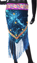 Mirror Hip scarf Blue