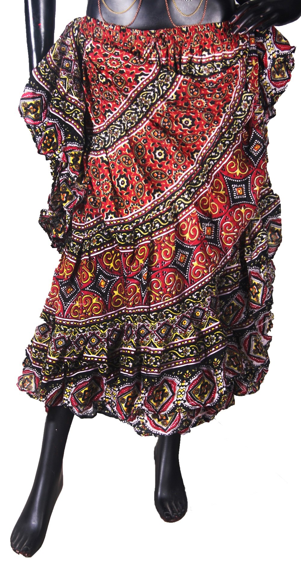 Block Printed Skirt Hyderabadi WLS
