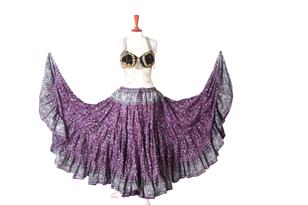 Jodha Maharani Skirt Purple WLS