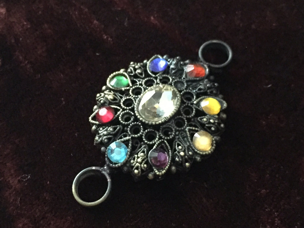 Brass Brooch / Jewel DIY 6pcs Packing WS