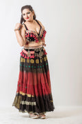 Senoritas skirt black/red/black WLS