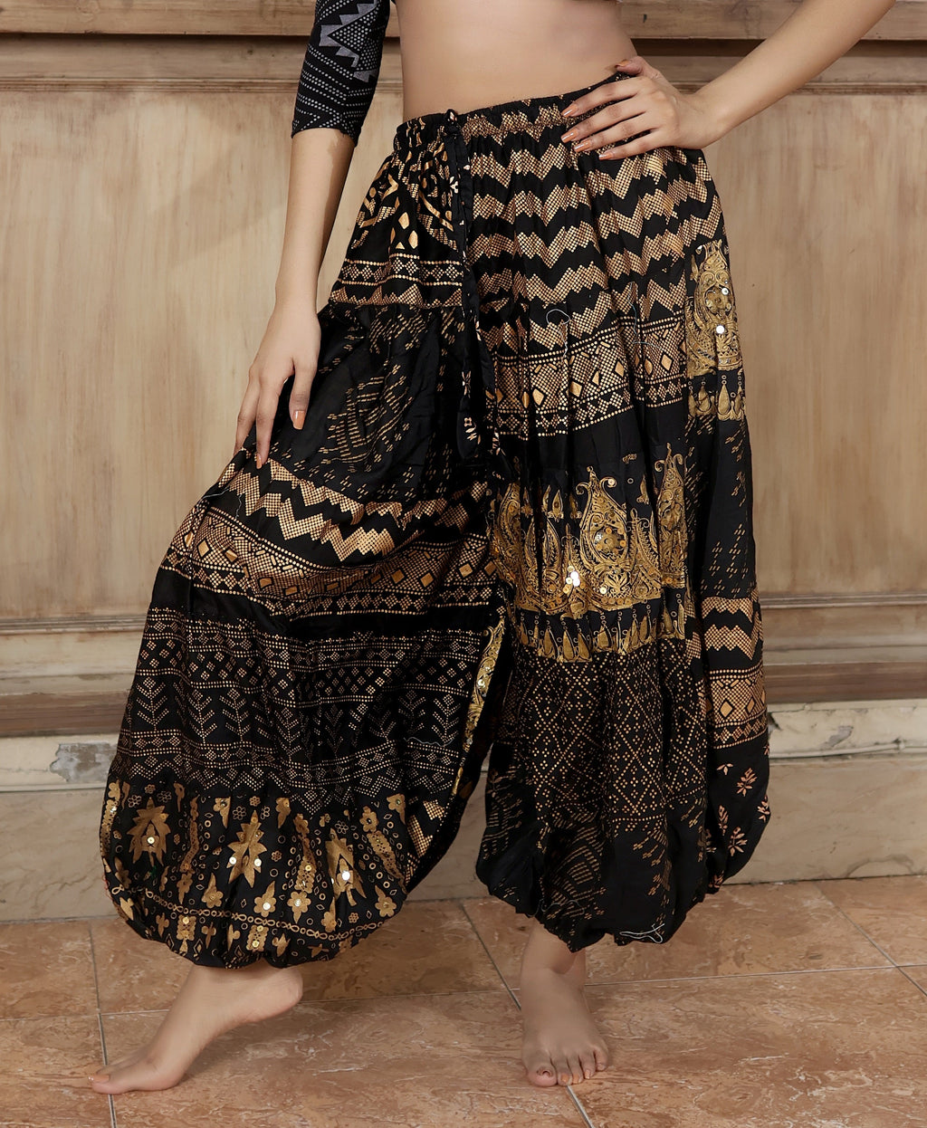 Bloomer Patchwork gold WS