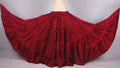 Polka Dot Skirt Block Print Red/Black