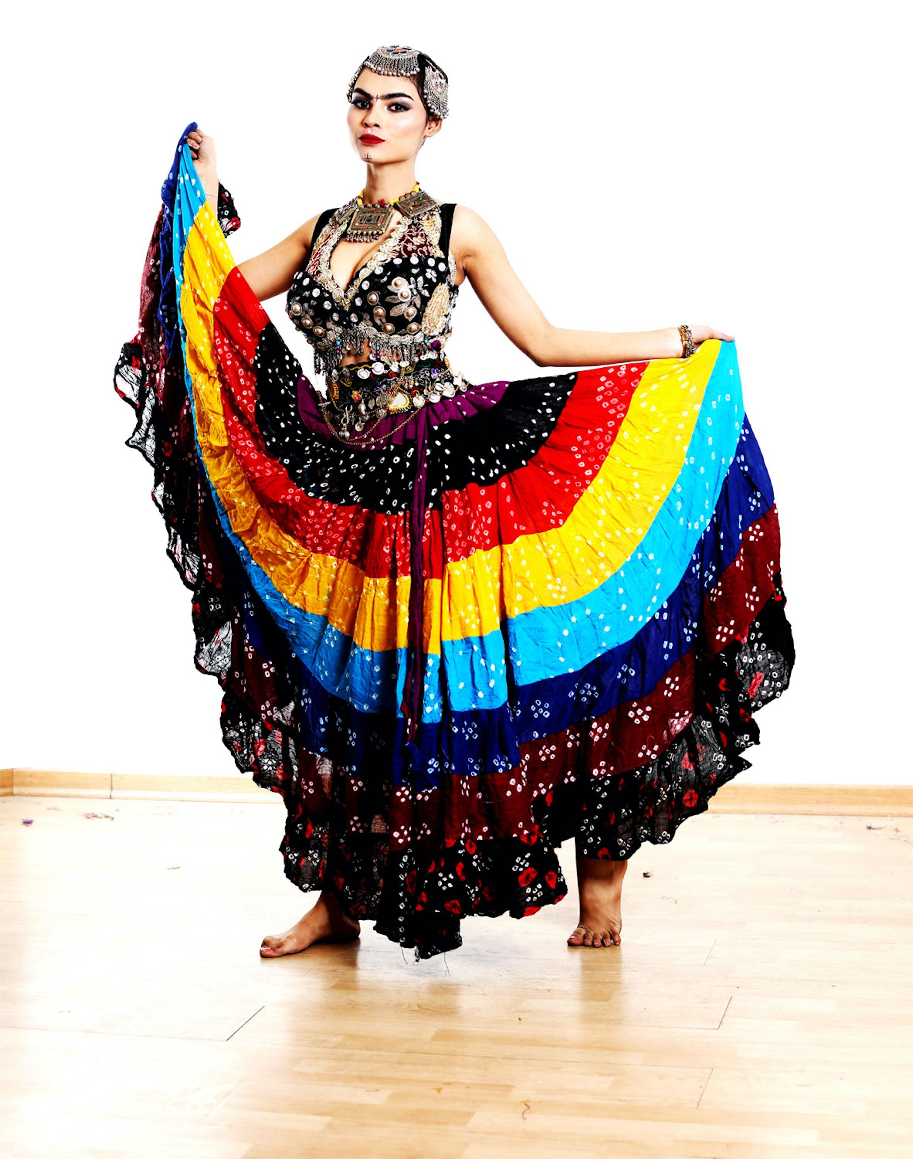 Jaipur multi layer skirt WLS