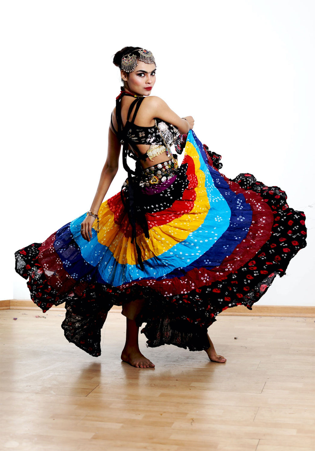 Jaipur multi layer skirt WLS