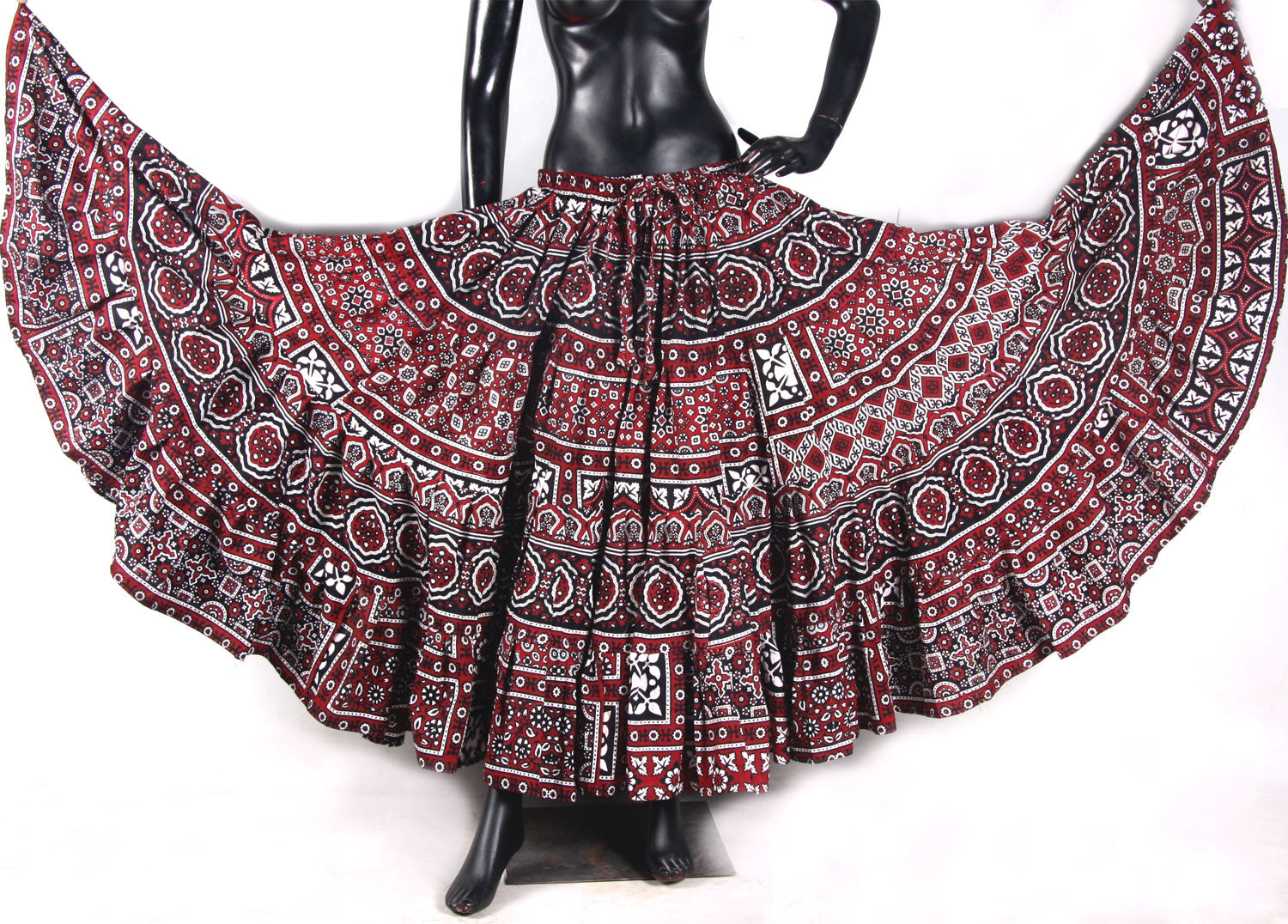 Block print Skirt AJRAK