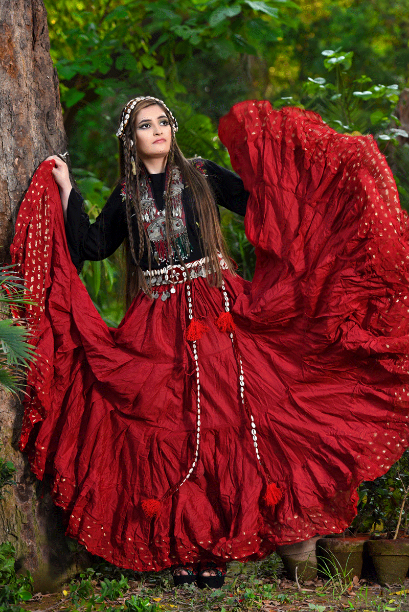 Senoritas Skirt Red