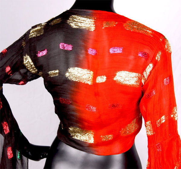 Bollywood Choli Red/Black