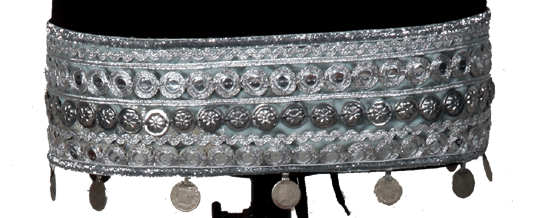 Tribal Kuchi belt silver WS