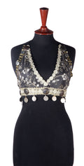Tribal Coin Halter Top WS