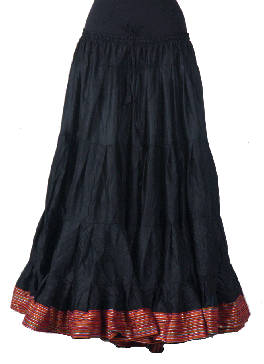 Padma Ashwarya skirt black WLS