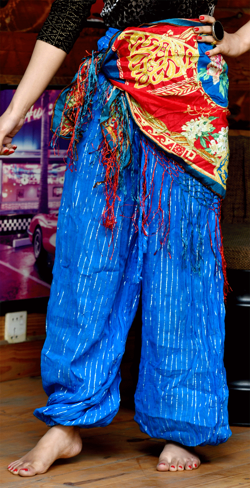 bloomer lurex blue WS