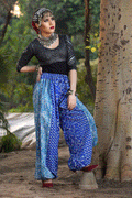 Bloomer Maharani turqouise/blue