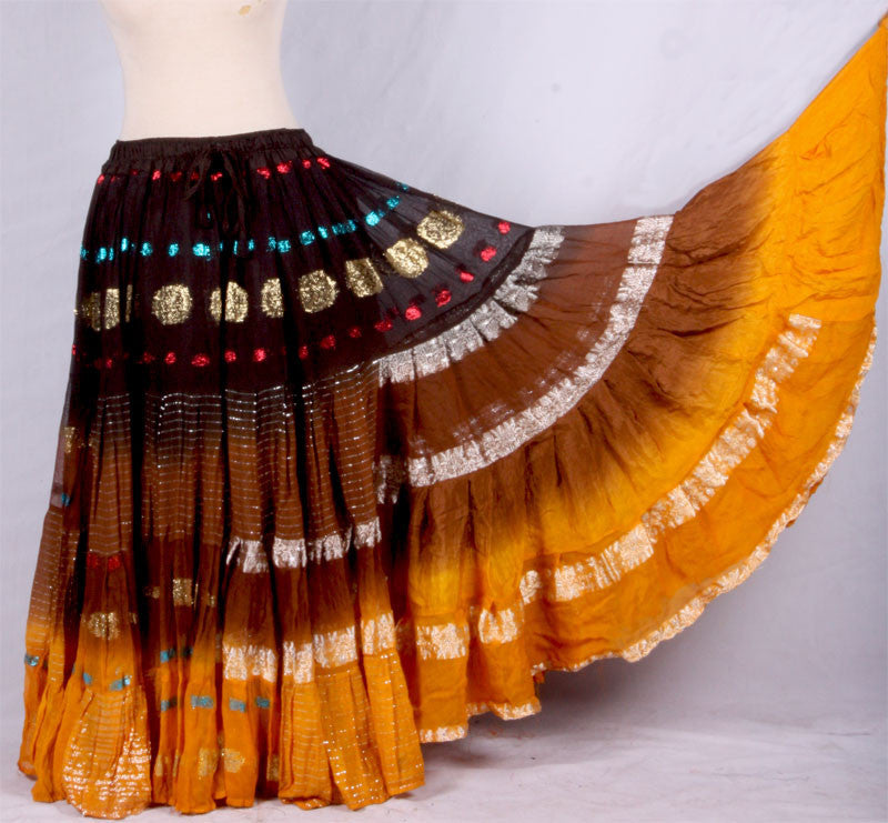 Senoritas skirt mustard brown WLS