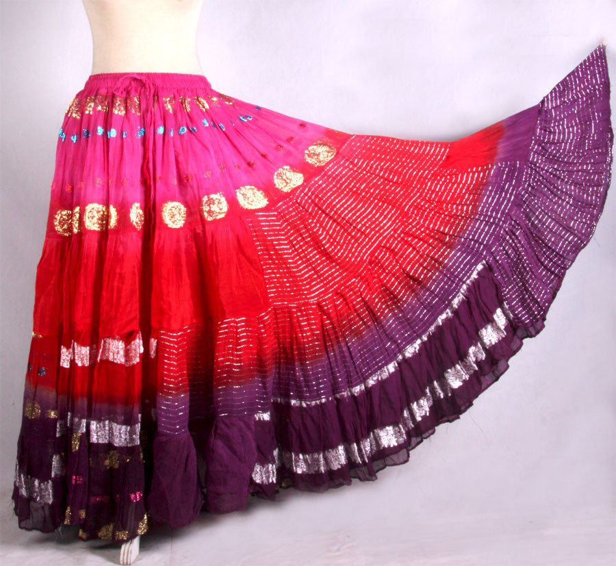 Senoritas skirt pink/red/purple WLS