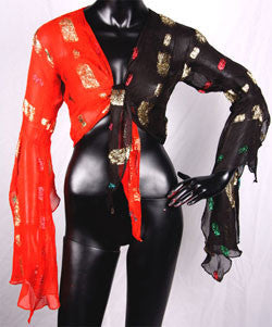 Bollywood Choli Red/Black