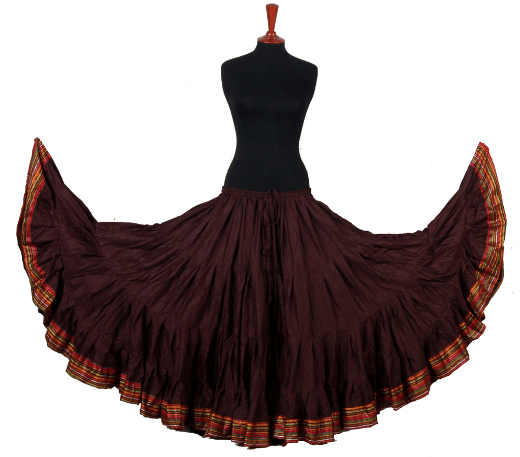 Padma Ashwarya skirt brown WLS