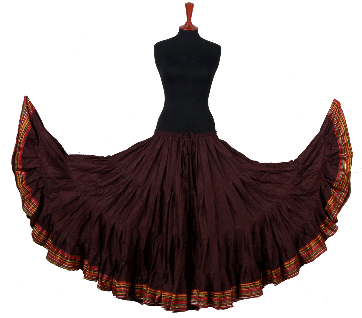 Padma Ashwarya skirt brown WLS