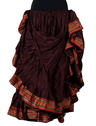 Padma Ashwarya skirt brown WS