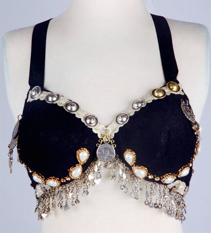 Jodha Bra Belt Black