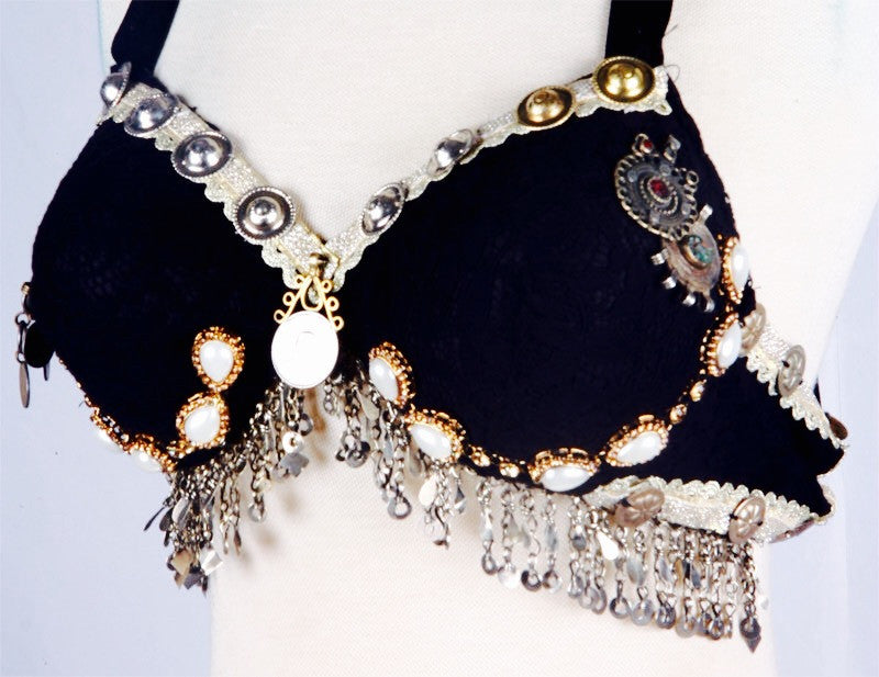 Jodha Bra Belt Black