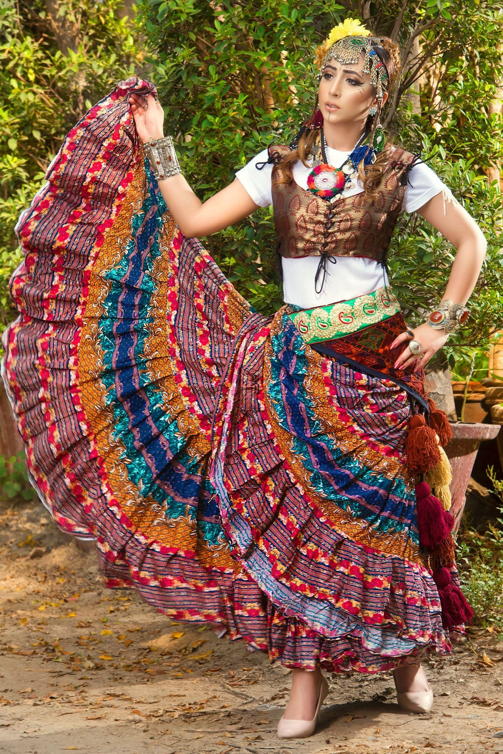 Digital print Skirt Desert WLS