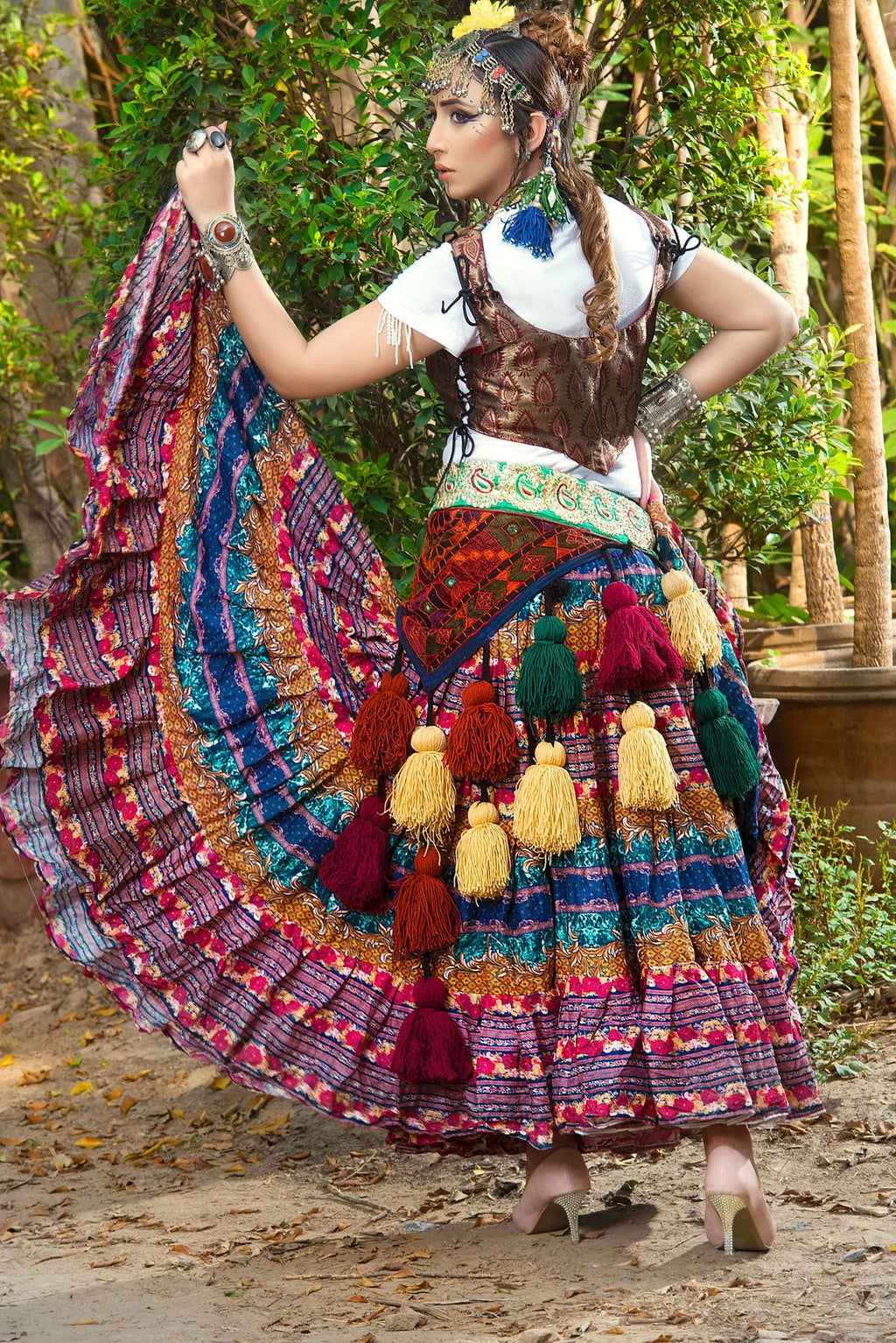 Digital print Skirt Desert WLS