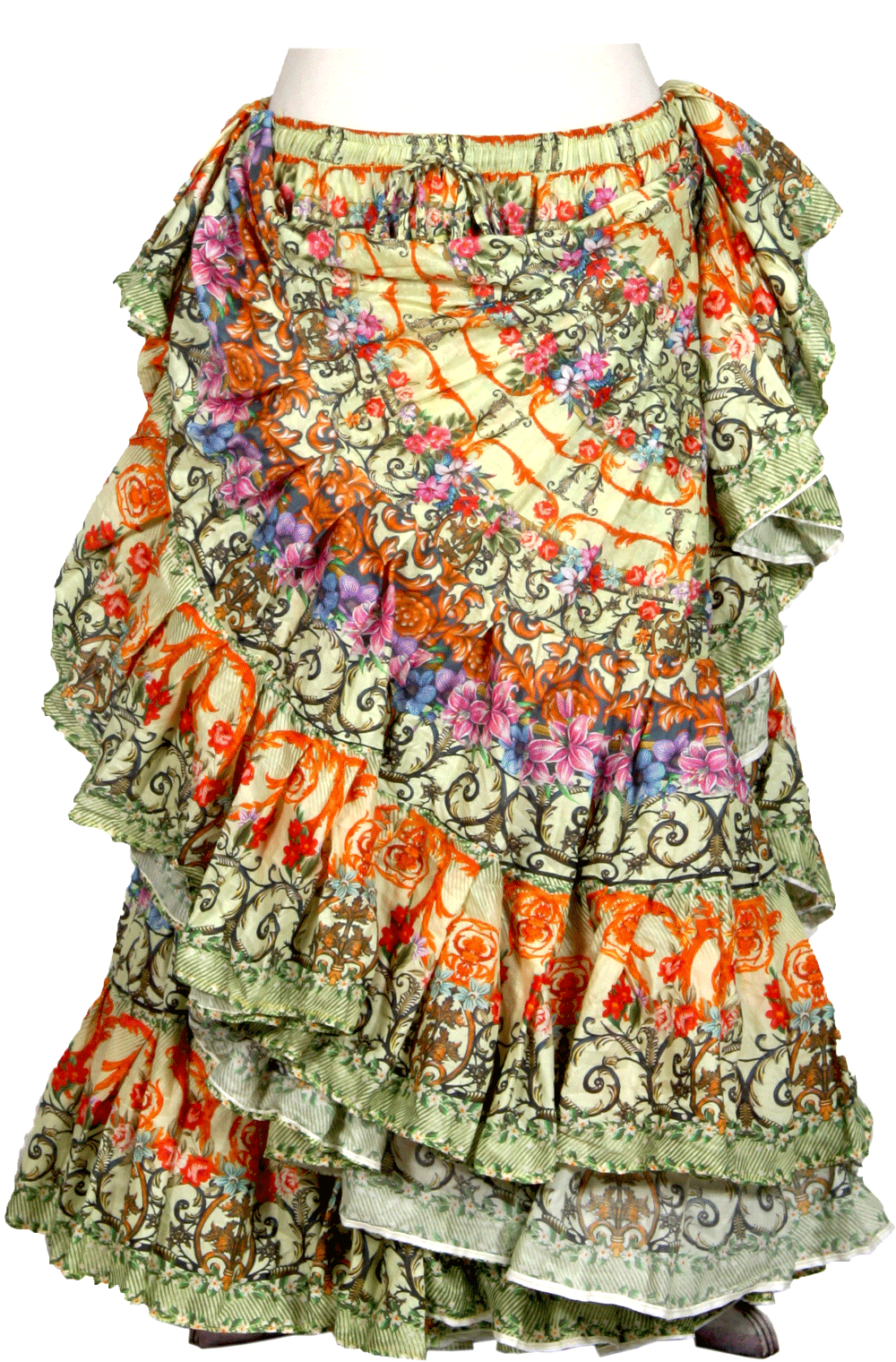 Digital print Skirt PISTACHIO WLS
