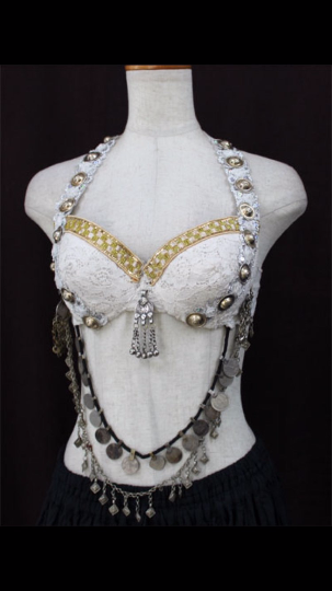 Turkaman double drape bra