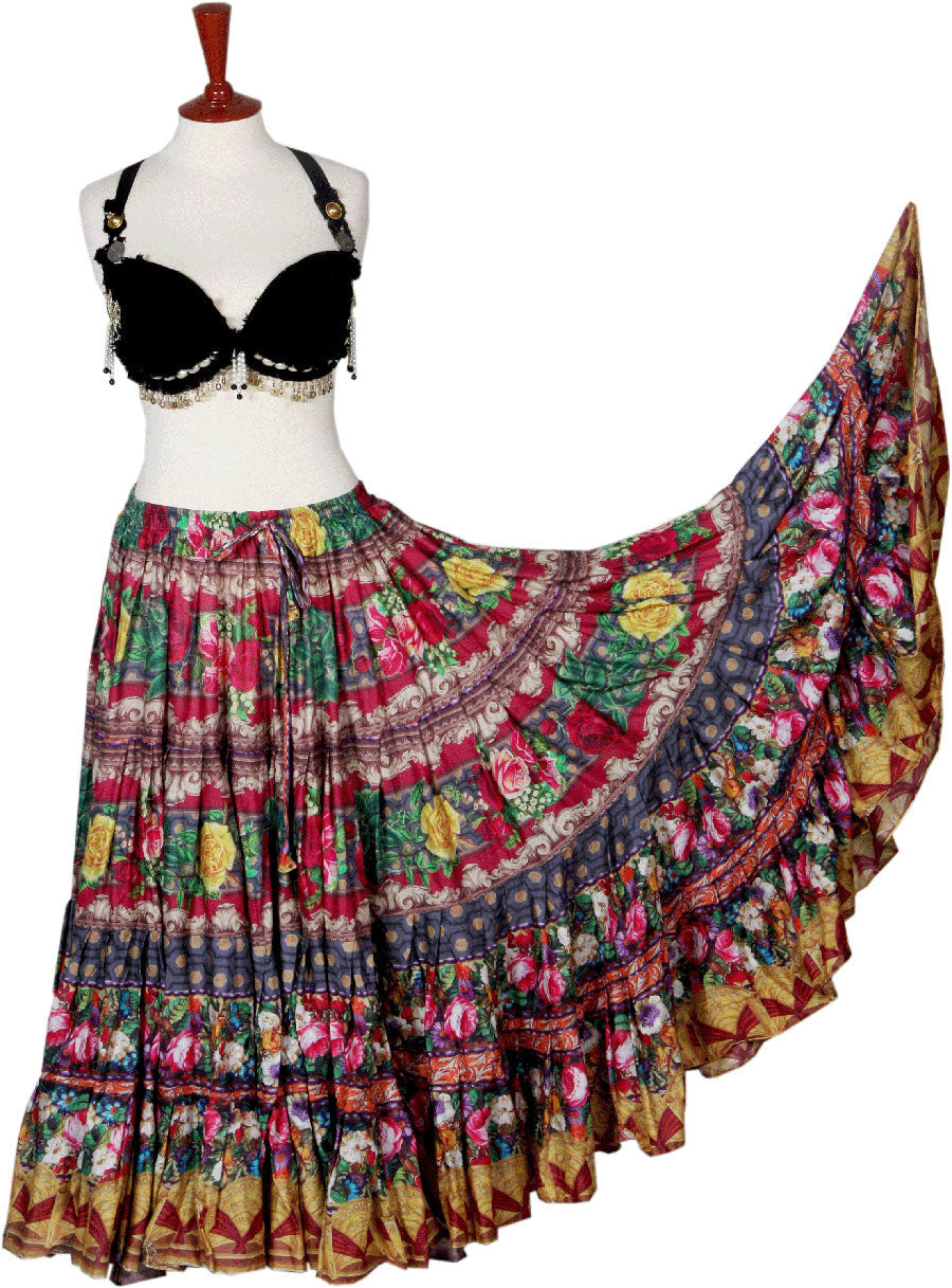 Digital print Skirt  Floral Beauty