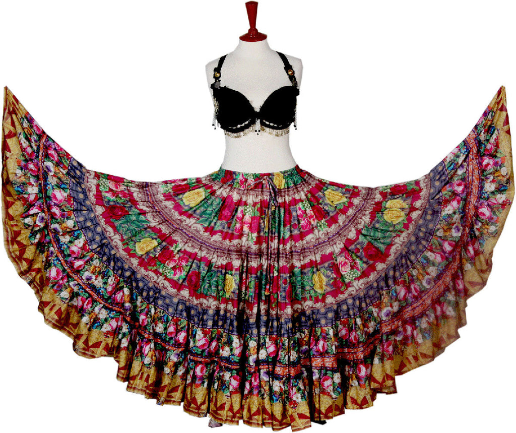 Digital print Skirt  Floral Beauty WLS
